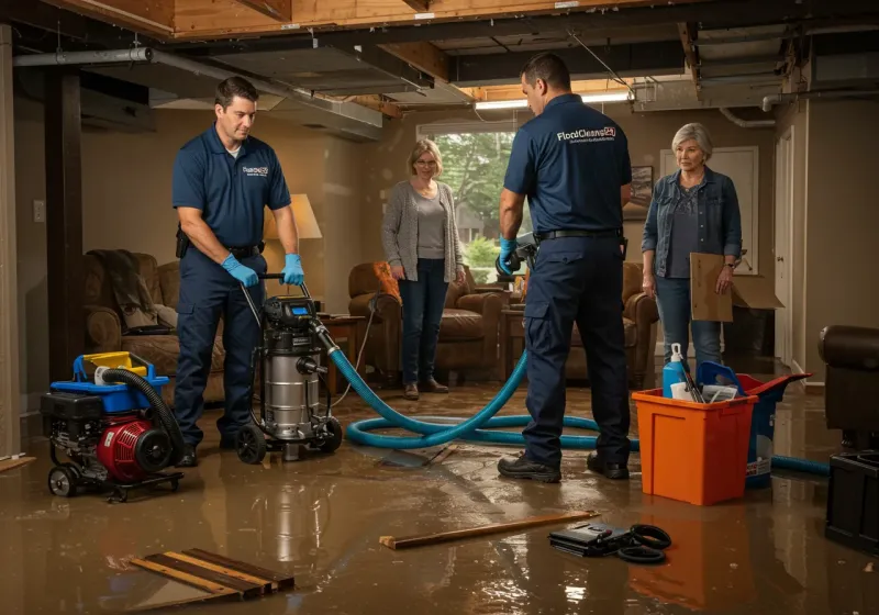 Basement Water Extraction and Removal Techniques process in Oceana County, MI